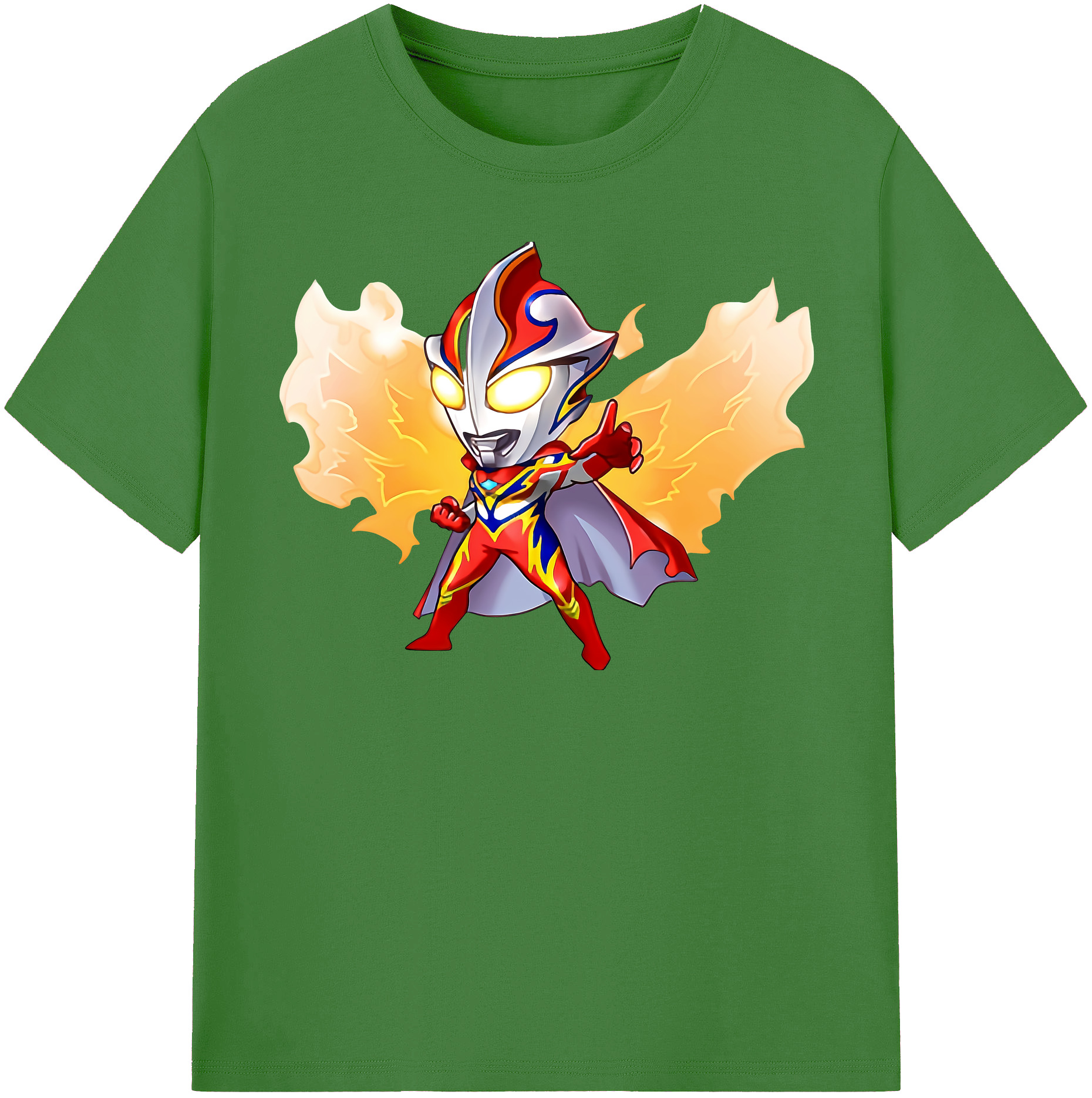 （画像用） ウルトラマン Ultraman レディースカジュアルプリントTシャツ（綿100％）